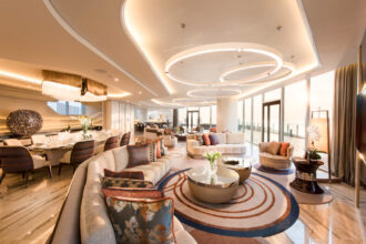 Conrad Manila Presidential Suite Lounge