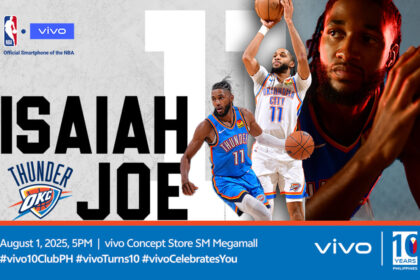 NBA Champ Isaiah Joe Lands in the Philippines for vivo’s 10th Anniversary Celebration