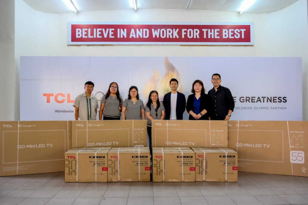 TCL Unveils Inspiring Court at Araullo High School in time for Olympic Day