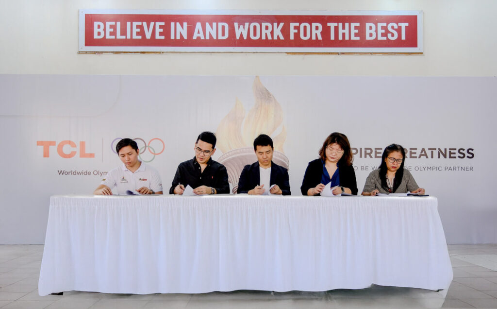 TCL Unveils Inspiring Court at Araullo High School in time for Olympic Day