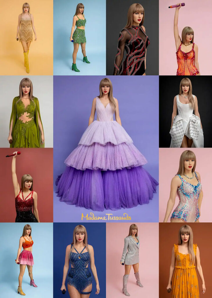Taylor Swift Eras Tour Madame Tussauds Wax Figures