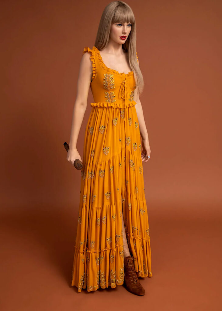 Taylor Swift Eras Tour Madame Tussauds Wax Figures Evermore