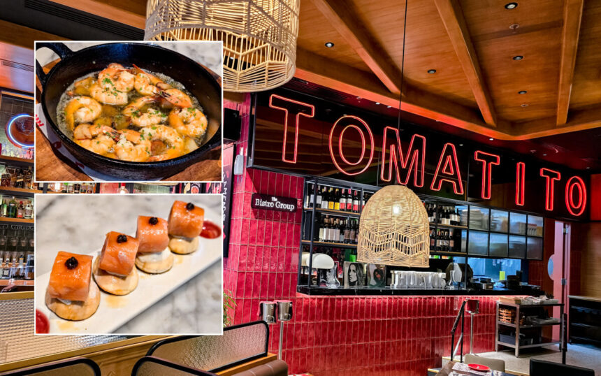 Tomatito Sexy Tapas Bar by The Bistro Group Brings a Taste of Spain with a Contemporary Twist
