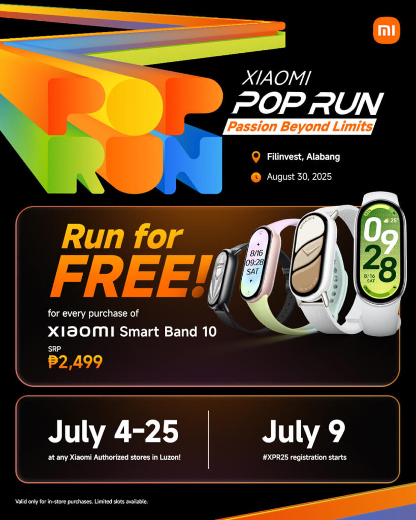 Join the Xiaomi Pop Run at Filinvest City