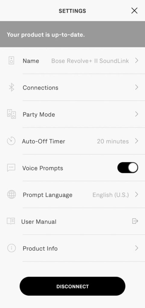Bose Connect App