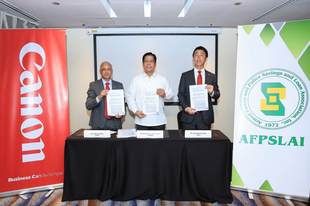 Canon, AFPSLAI Launch Phase 2 of Records Digitization Project