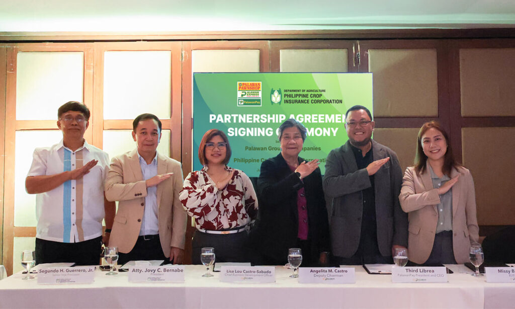 Palawan Group of Companies and PCIC Partner to Expand Crop Insurance Access for Filipino Farmers