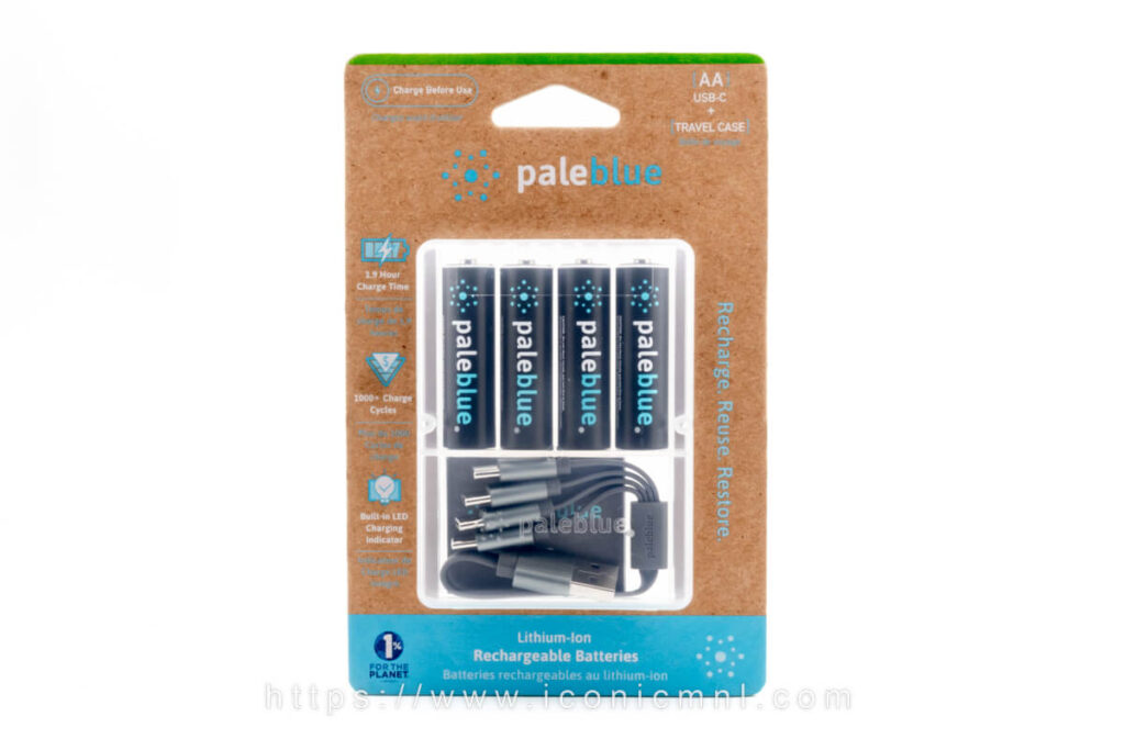 Paleblue AA USB-C Rechargeable Batteries
