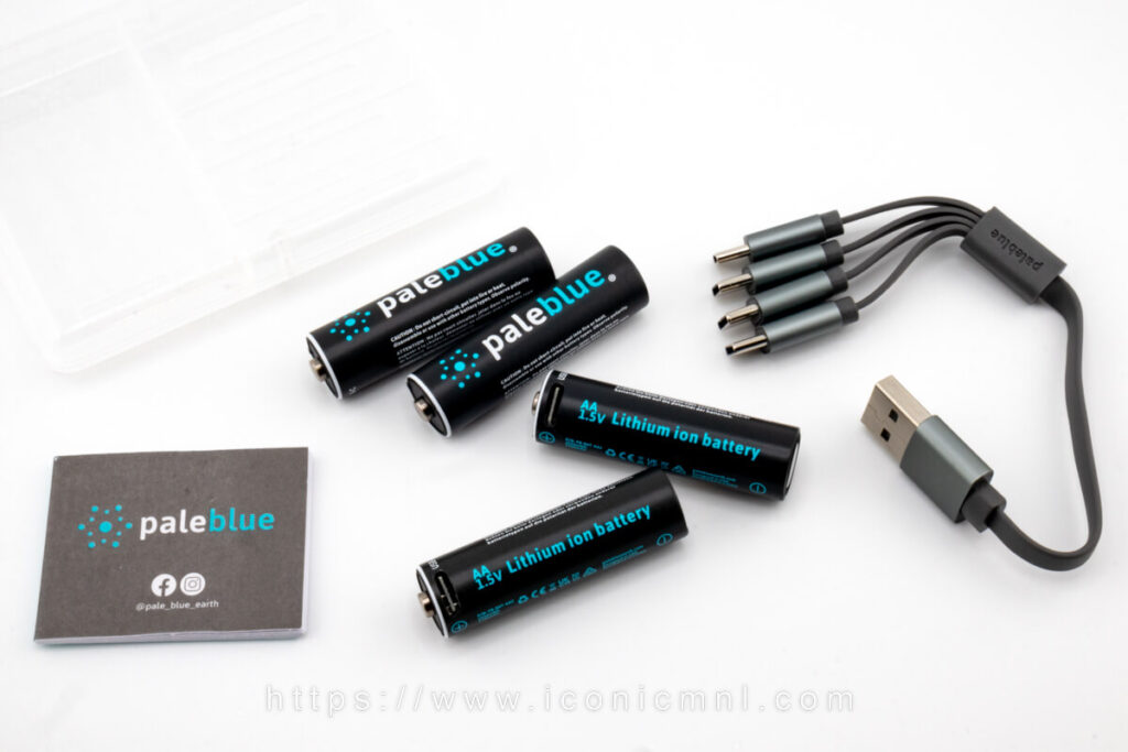 Paleblue AA USB-C Rechargeable Batteries