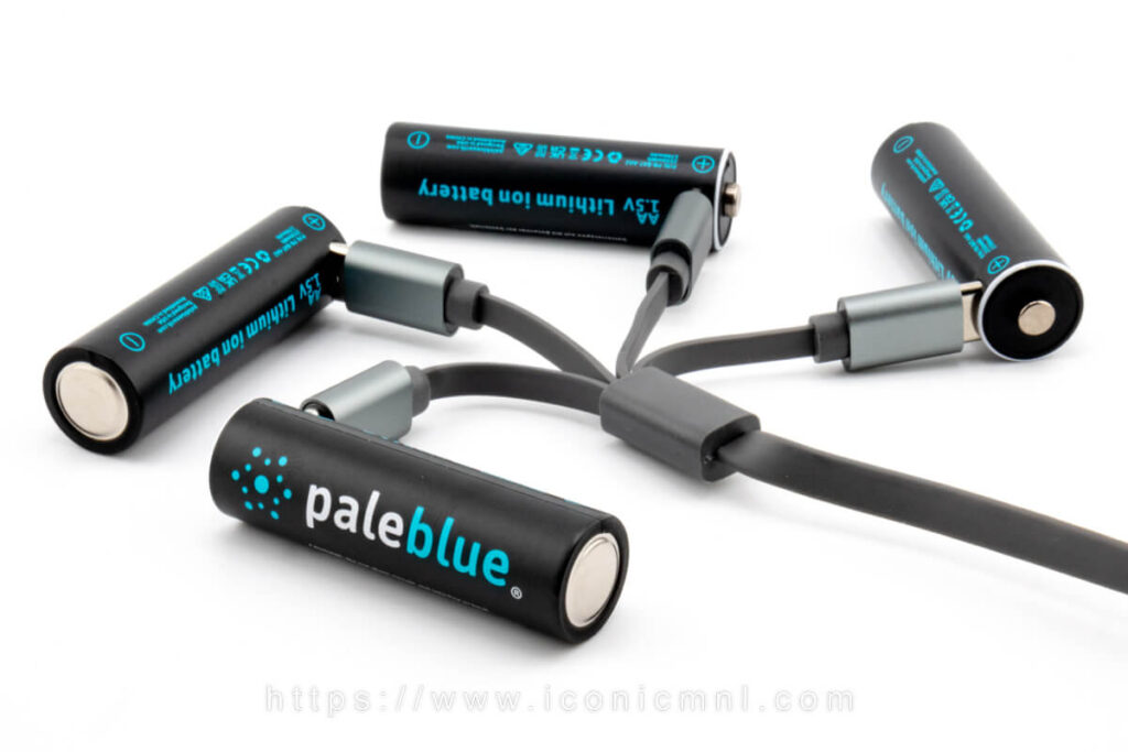 Paleblue AA USB-C Rechargeable Batteries