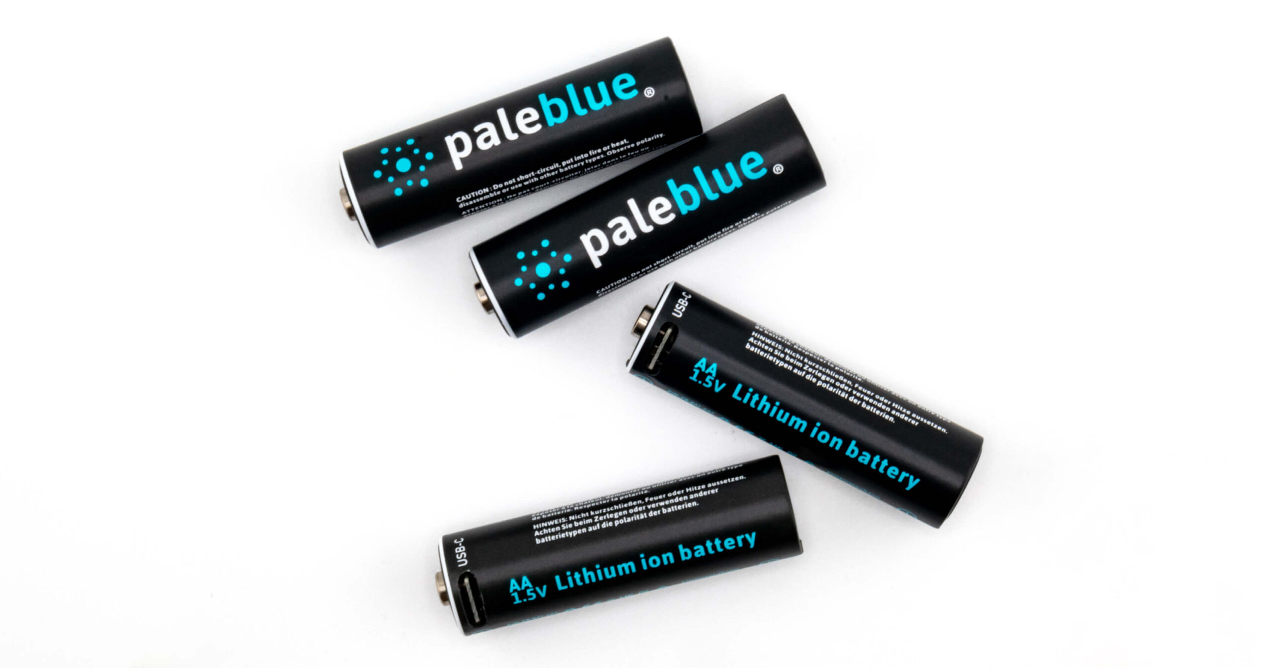 Paleblue AA USB-C Rechargeable Batteries
