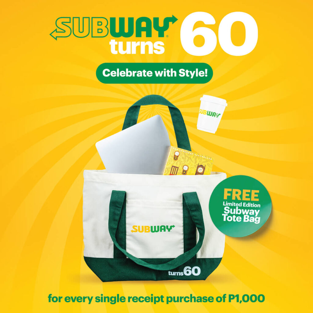 Subway® Marks Global 60th Anniversary with New Flavor and Local Promos in the Philippines