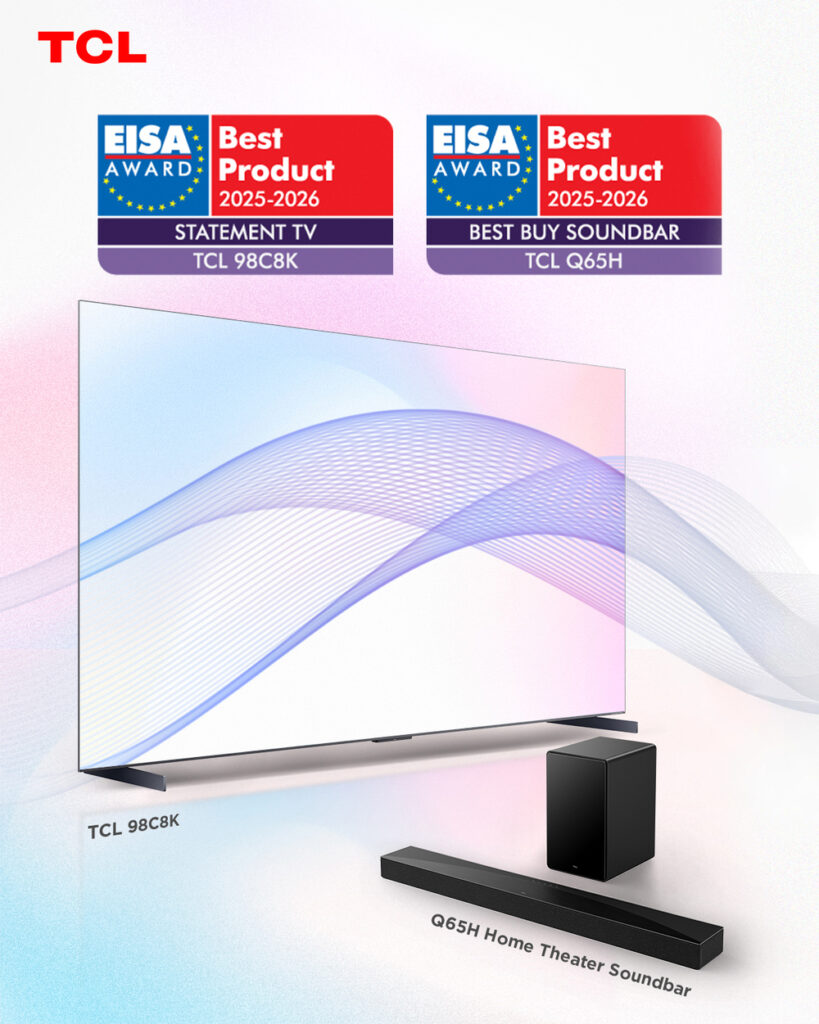 TCL Earns Five 5 EISA Awards