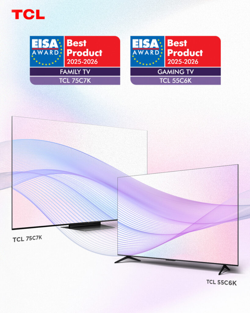TCL Earns Five 5 EISA Awards