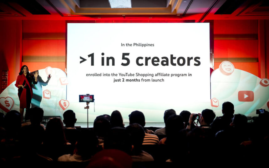 YouTube Shopping accelerates growth in the Philippines