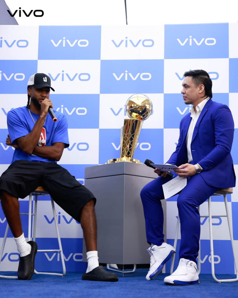 vivo Marks 10th Anniversary with NBA Champion Isaiah Joe