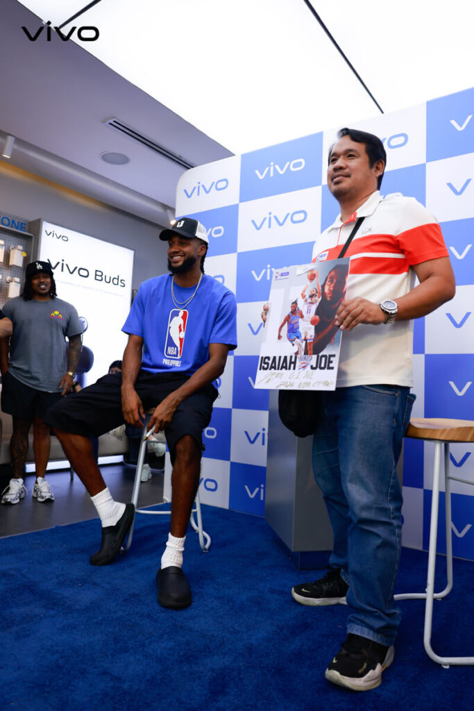 vivo Marks 10th Anniversary with NBA Champion Isaiah Joe