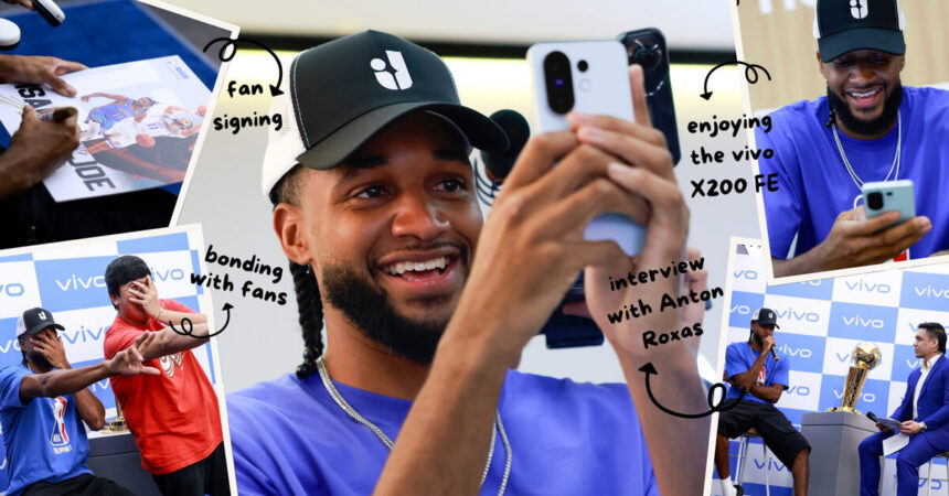vivo Marks 10th Anniversary with NBA Champion Isaiah Joe