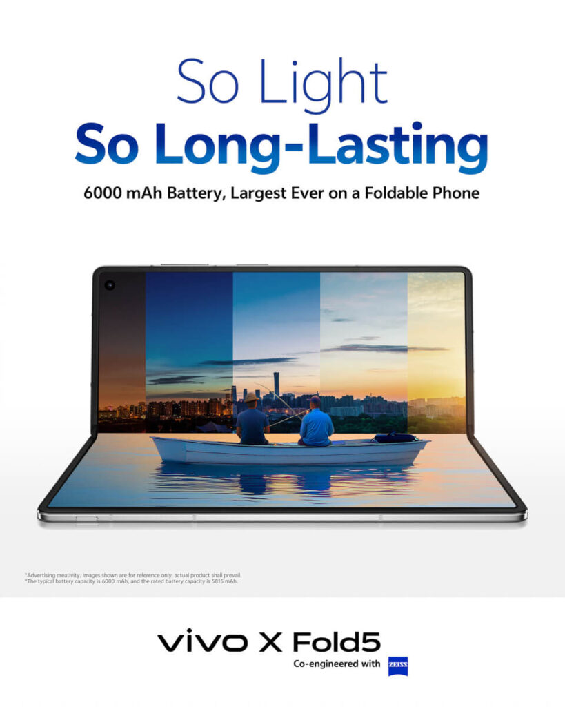 vivo X Fold5 arriving this August
