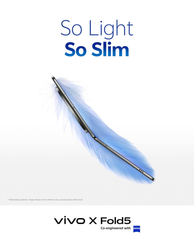 vivo X Fold5 arriving this August