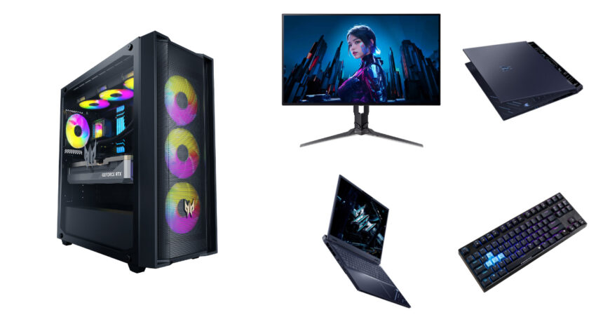 Acer Expands Predator Lineup with New AI-Powered Laptops, Desktops, Monitor, and Keyboard