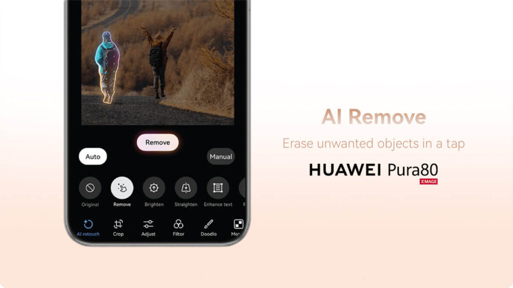HUAWEI Pura 80 - AI Remove