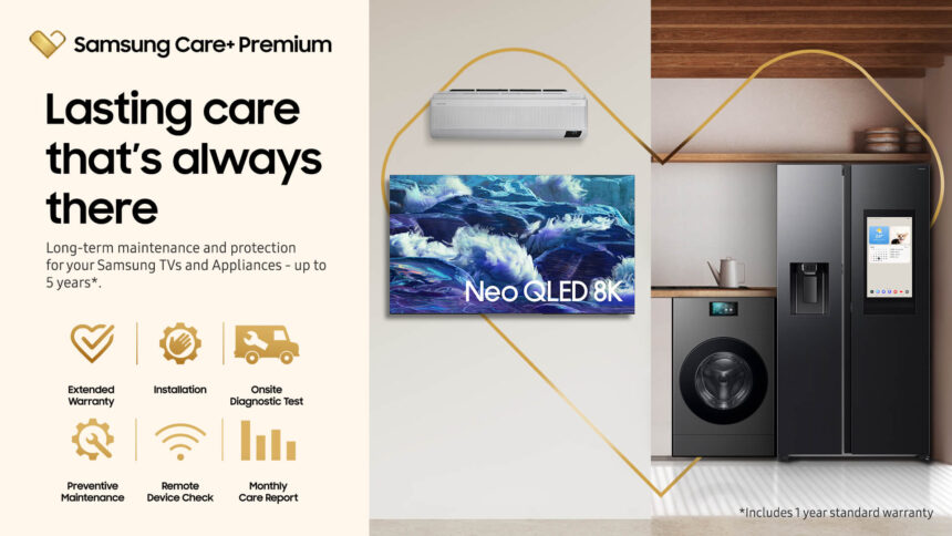 Samsung Care+ Premium Extended Warranty Now Up to 30% Off