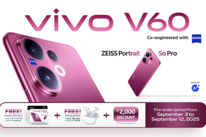 vivo V60 Launches in the Philippines with ZEISS Camera, 6500mAh Battery, and AI Tools