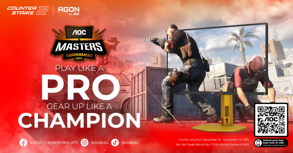 AOC Masters 2025 Returns with Counter-Strike 2 and Exclusive Fan Rewards