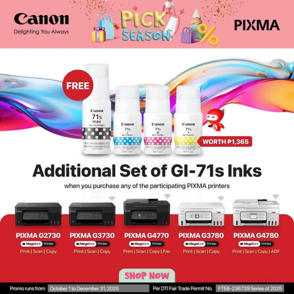 Canon GI-71s Inks