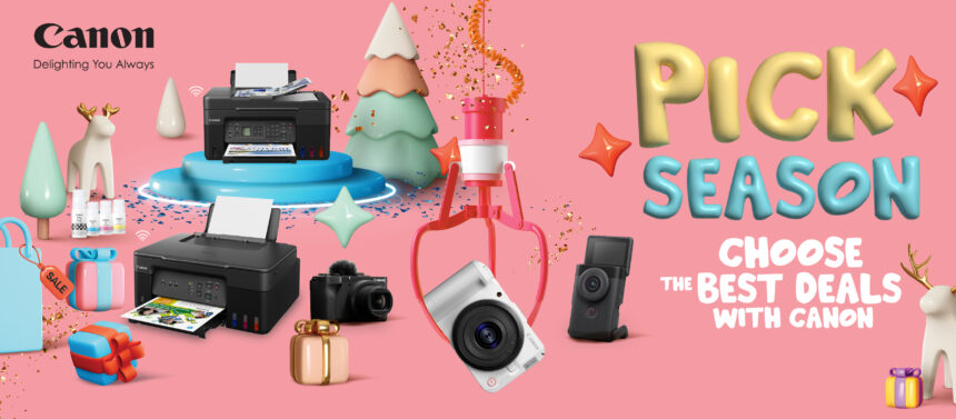 Canon Pick Season Holiday Promo