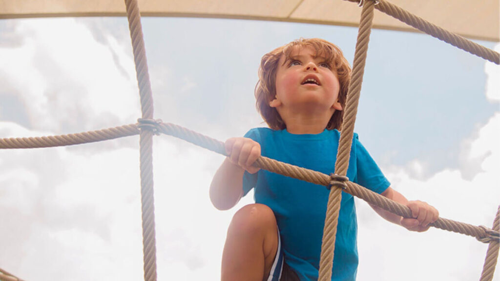 Crown Asia Reimagines Italian Getaways at the Gateway City to the South with Newly Launched Themed Developments - Kid playing in the playground