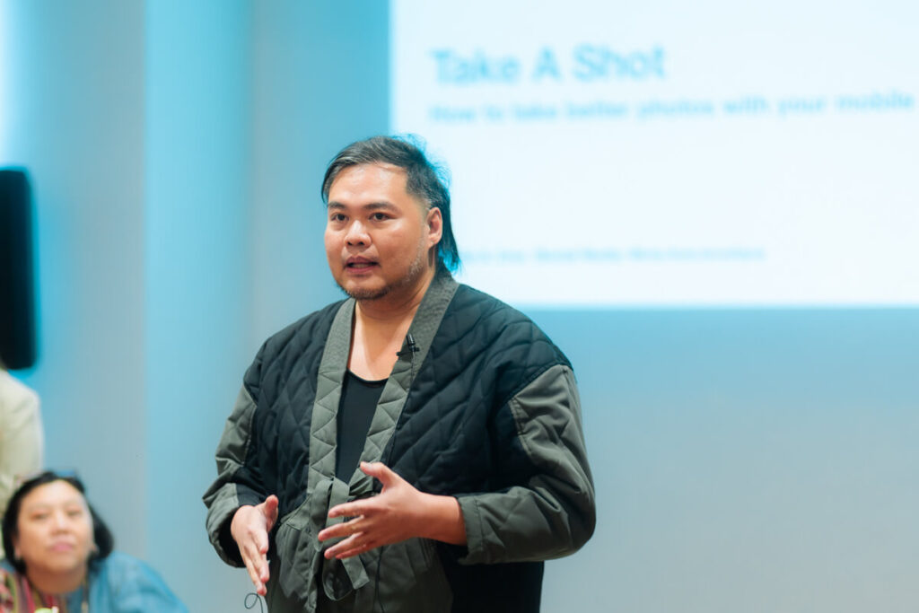 Kristian Kris Cruz, an award-winning phone photographer and iPhone photography ambassador during his session
