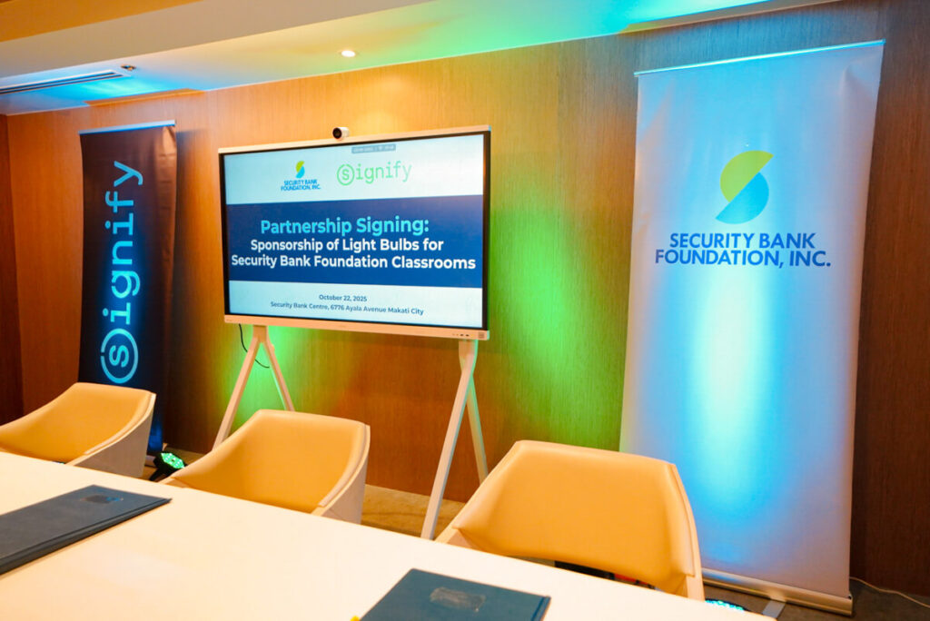 Signify and Security Bank Foundations Light Up Classrooms Nationwide