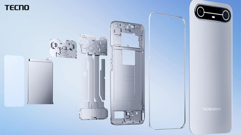 World’s Slimmest 3D-Curved AI Phone TECNO SPARK Slim