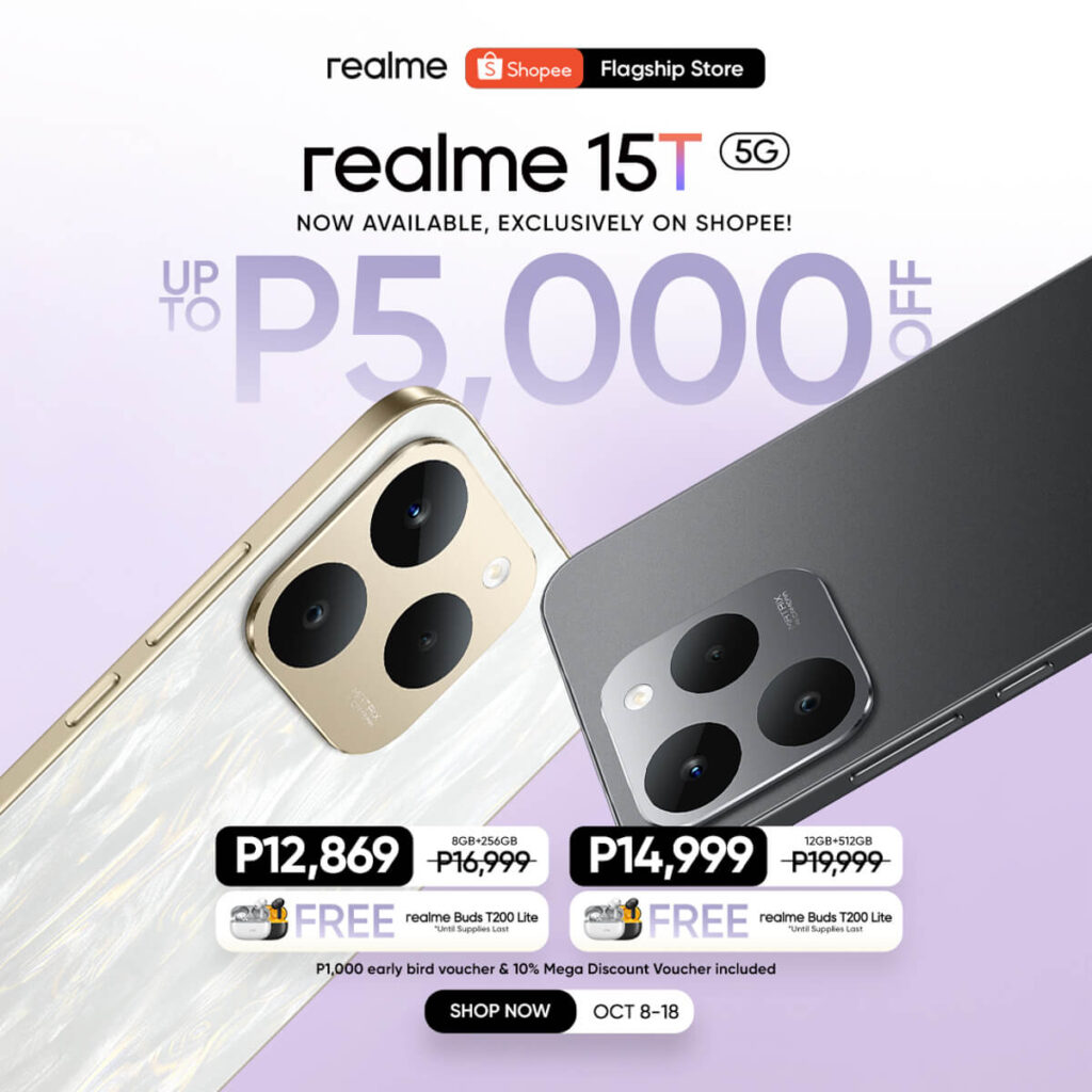 realme 15T 5G Shopee Promo