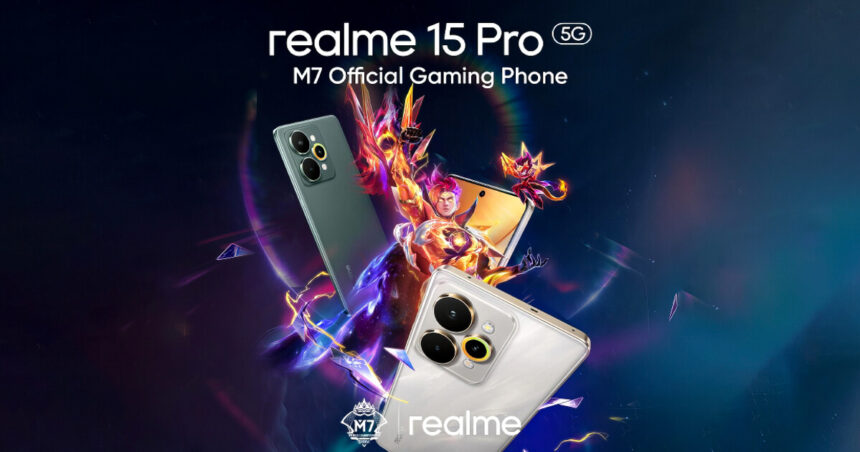 realme Launches realme 15 Pro 5G as Official Gaming Phone of M7 World Championship
