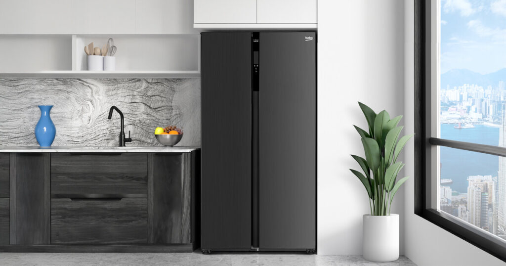 Beko Perfect Fridge - Side-by-side