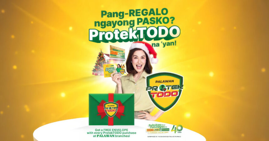 Give the Gift of Protection with Palawan ProtekTODO This Christmas