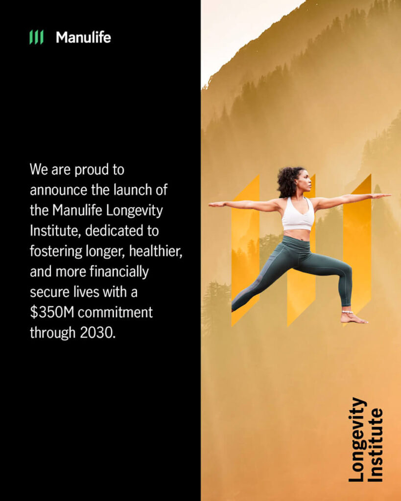 Manulife Launches Longevity Institute to Promote Health, Wealth, and Longer Lives