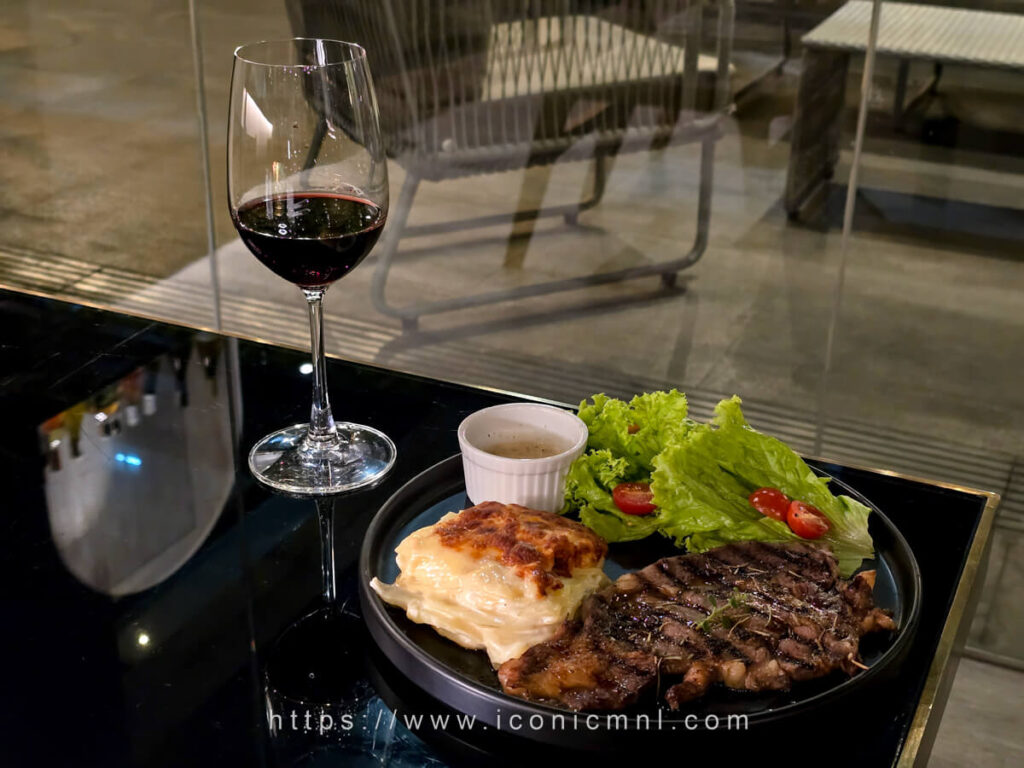 Osteria M - Steak & Sip - Angus steak meal paired with your choice of wine