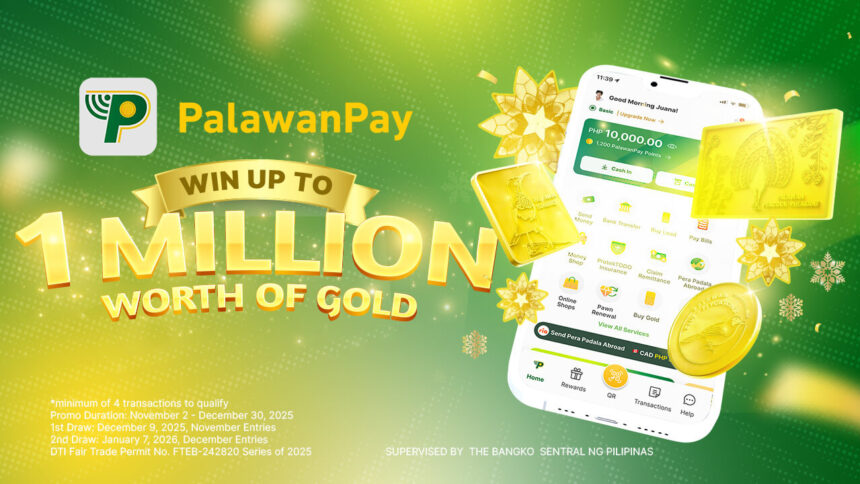 PalawanPay Brings the Gintong Pamasko to Filipinos Nationwide