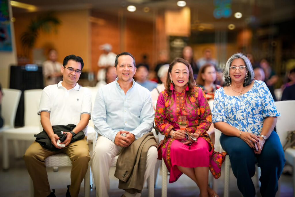 SMHCC Vice President for Finance, Mr. Allan Sison, Mr. James Pacis, SMHCC Vice President for Commercial Ms. Agnes Pacis, and Board of Director of the Club and Member, Ms. Roscelli Chua