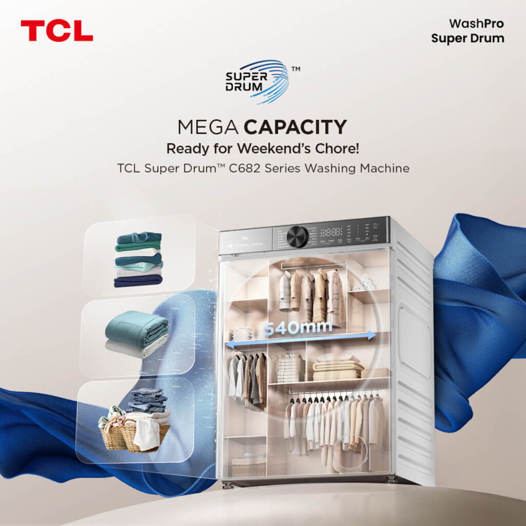 TCL Super Drum C682 - Mega Capacity