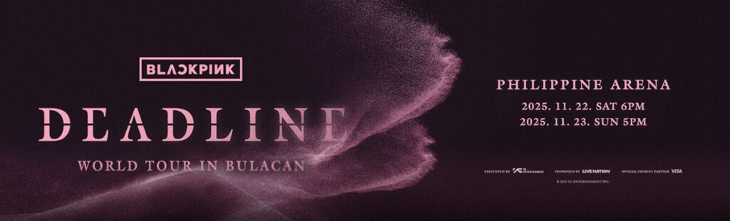 Win BLACKPINK Deadline World Tour Tickets with the Maya Visa Pink Glitter Edition