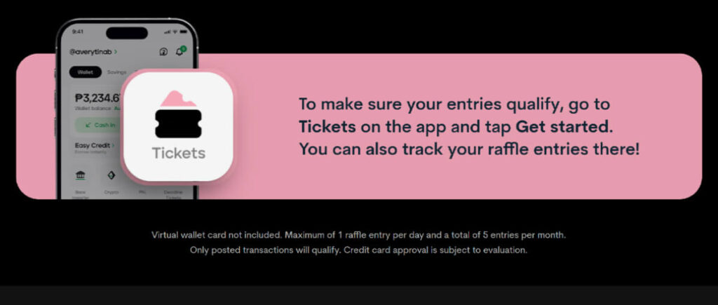 Win BLACKPINK Deadline World Tour Tickets
The promo runs from October 1 to November 11, 2025, giving you several weeks to join and increase your chances of winning. All you need is a Maya Visa Card and a minimum spend of ₱500 per single transaction. Every qualifying purchase brings you closer to scoring tickets for the BLACKPINK Deadline World Tour. The Pink Glitter Edition Maya Visa Card adds style and offers extra raffle entries for those who want to increase their chances.

How to Join the Maya x BLACKPINK Promo

Joining the raffle is simple and can be done entirely through the Maya app. First, make sure your Maya account is upgraded. Next, open the app and navigate to the Tickets section, then tap Get started to register for the promo. After completing a qualifying transaction of ₱500 or more using your Maya Visa Card, you must tap Join today’s giveaway in the app to confirm your entry. Only posted transactions are eligible, and pending or reversed transactions will not count. Virtual wallet cards are also excluded from this promotion.

Raffle Entry Rules

The promo is designed to be fair and accessible to all upgraded Maya users. Each participant can earn a maximum of 1 daily entry from everyday transactions, and up to 5 entries per month from daily spending. Confirming your entry on the same day as your purchase is essential, as entries do not carry over to the following day. You can monitor all your raffle entries in the Tickets section of the Maya app. If your entries do not appear immediately, refreshing the app or checking a few minutes later will update your total.

Ways to Earn Additional Entries

Participants can boost their chances of winning with additional raffle entries through card upgrades or purchases. Applying for and activating any Maya Visa Credit Card grants 2 monthly entries, while purchasing and activating the Pink Glitter Edition Maya Visa Card also provides 2 monthly entries. This ensures that fans who actively engage with Maya’s card offerings have extra opportunities to win while enjoying the benefits of their card for everyday spending.

Prizes for the Promo

The Maya x BLACKPINK Promo includes two types of prizes: daily giveaways and monthly VIP experiences. The daily giveaway awards 2 regular concert tickets to one winner per day, with a total of 42 daily winners throughout the promo period. The monthly VIP giveaway offers a more exclusive experience, with 15 winners receiving VIP tickets, a 3-day/2-night hotel stay, and transportation from the hotel to the concert venue, totaling 30 VIP winners.

Winners are notified officially through the Maya app, SMS, call, or email. Maya will never request your password, OTP, or CVV to claim a prize, ensuring the security of all participants.

Important Reminders for Participants

Only upgraded Maya accounts are eligible.

Raffle entries reset daily at 12:00 a.m. Philippine Standard Time.

All qualifying transactions must be posted to count.

Virtual wallet cards are excluded from the promotion.

Confirm your daily entry in the app immediately after making a qualifying spend.

Promo Permit

This promotion operates under DTI Fair Trade Permit No. FTEB-236981, Series of 2025, ensuring that all mechanics and procedures are compliant with regulatory standards.

Start Participating Today

With the Maya x BLACKPINK Promo, every purchase you make with your Maya Visa Card can bring you closer to an unforgettable BLACKPINK Deadline concert experience. Upgrade your Maya account, use your card for daily spending, and confirm your entries in the app. Fans who actively participate and monitor their entries will have the best chance of joining BLINKs from across the Philippines to see BLACKPINK live in Bulacan.

For full details and to join the promo, visit maya.ph/blackpinkxvisa
.
