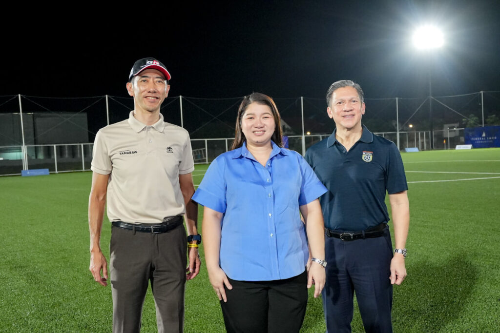 Federal Land Unveils New Football Field and Food Park in Marikina
