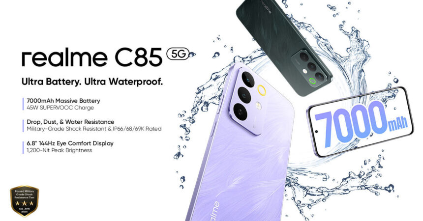 realme C85 5G Set to Redefine the C Series with a 7000mAh Battery and 5G Connectivity