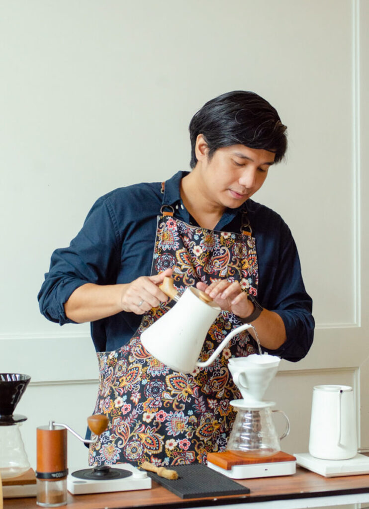 John Tumulak of Arcana Coffee