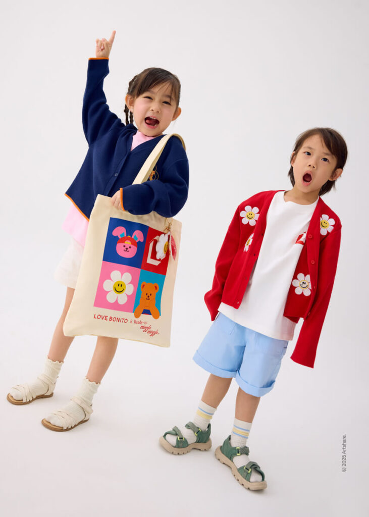 Love, Bonito and Wiggle Wiggle Bring Joy to the Holidays with a Colorful Collaboration